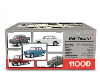 Fiat 1100D 1962-66 Bianco Laudoracing 1:18 Resinemodell (Türen, Motorhaube... nicht zu öffnen!)